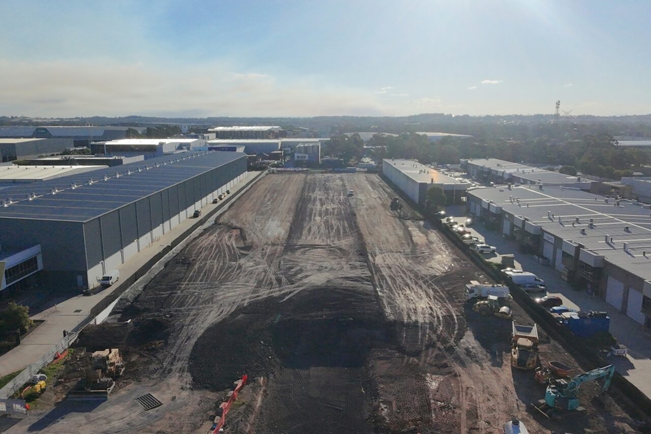 Earthworks corridor